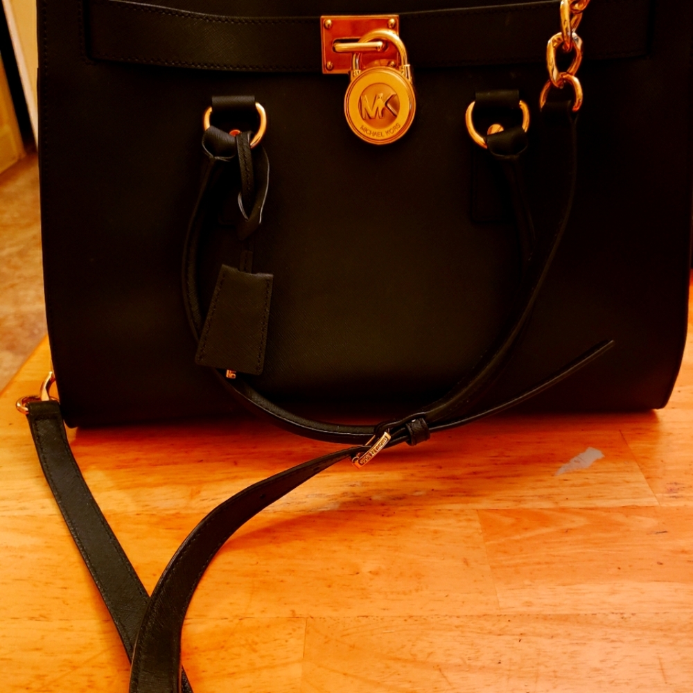 Michael kors Hamilton Satchel Leather. LG